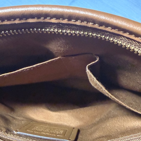 Coach Gold Signature Crossbody Bag - Picture 7 of 15